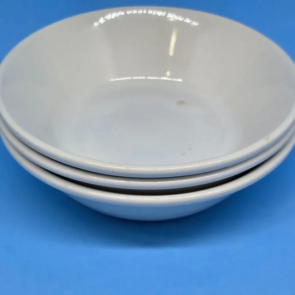 Midwinter Stonehenge White Set Of 3 Vintage 6 1/2